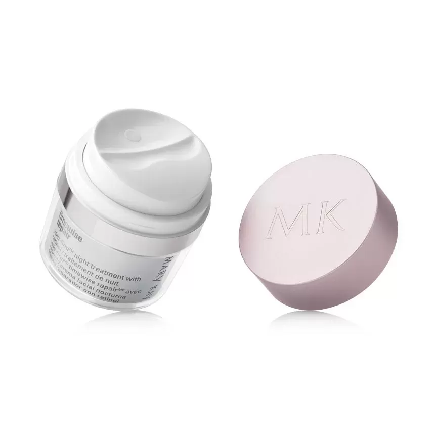 before after Face Moisturizer MARY KAY TimeWise Repair Volu-Firm Night Treatment with Retinol